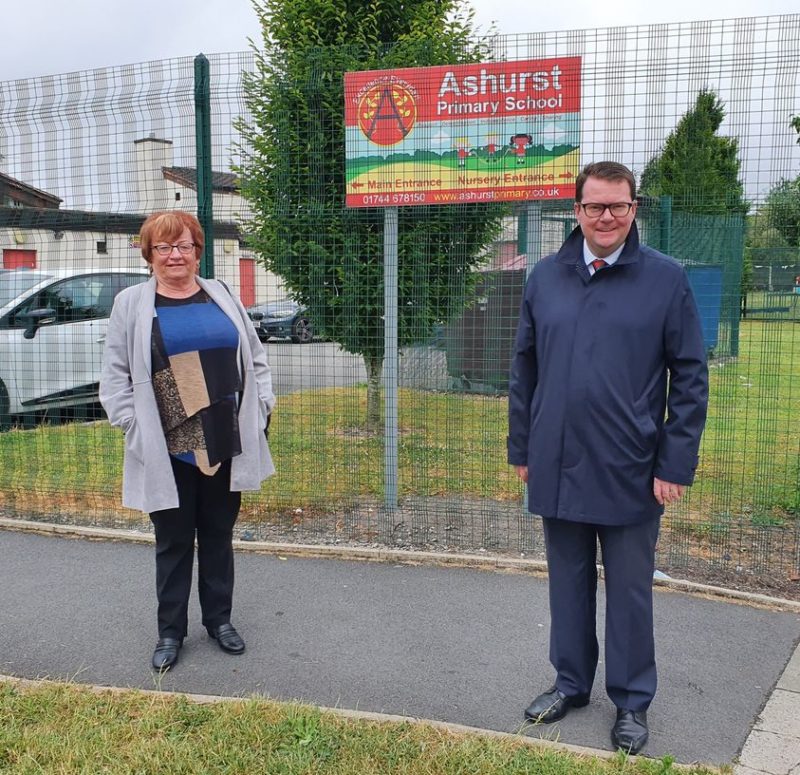 Conor McGinn MP welcomes progress on plans for Ashurst School in Blackbrook