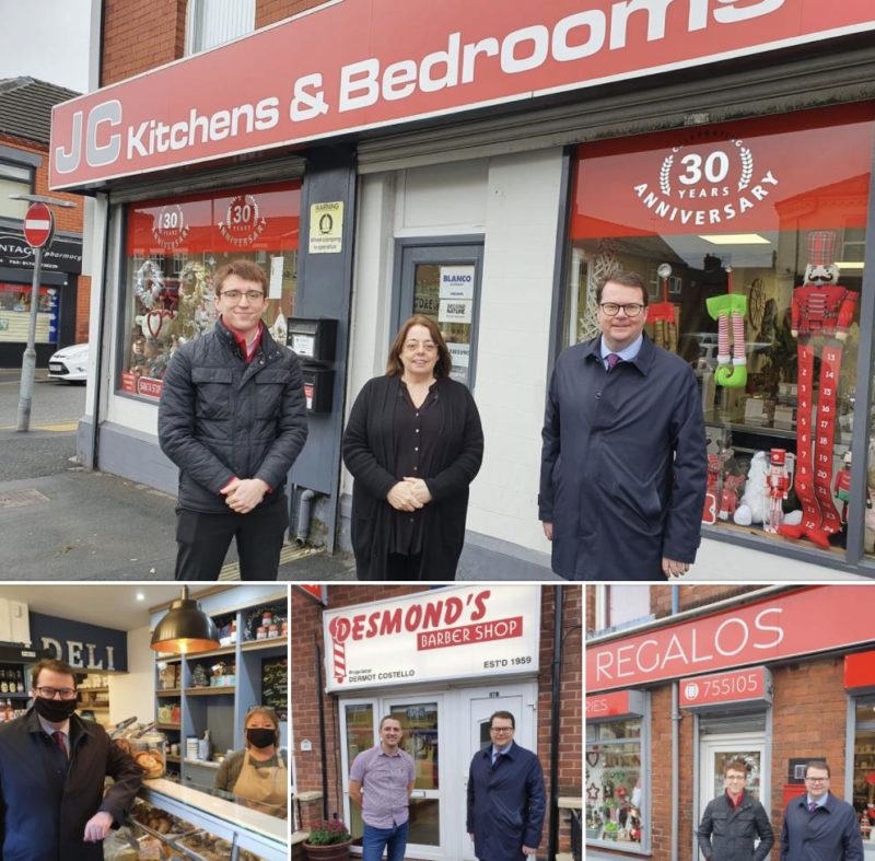 Conor urges local residents to supporting our small businesses this Christmas and in to 2022
