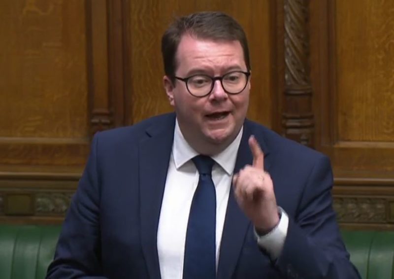 Conor McGinn MP speaking in the House of Commons