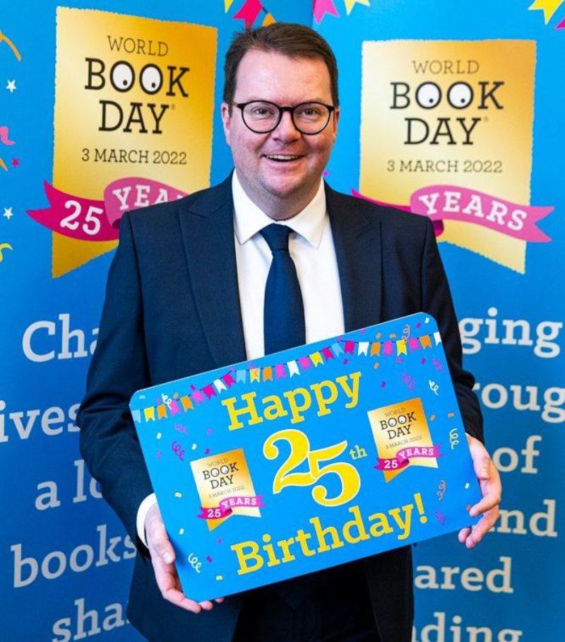 Conor McGinn MP shows support for World Book Day
