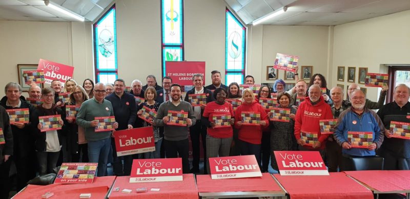 Conor McGinn MP attends St Helens Labour