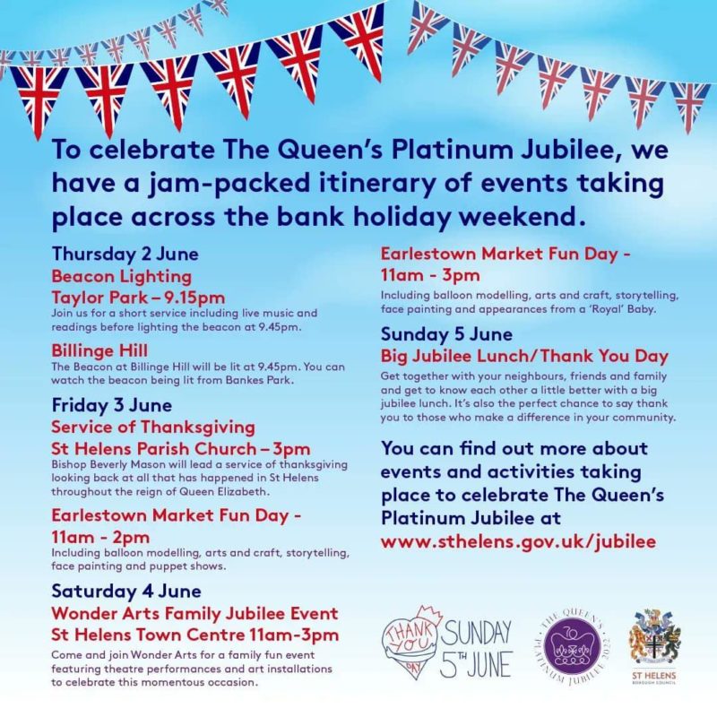 St Helens Borough celebrates The Queen