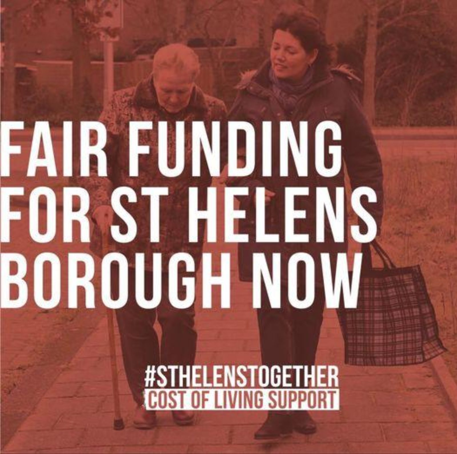 Fair Funding for St Helens borough now